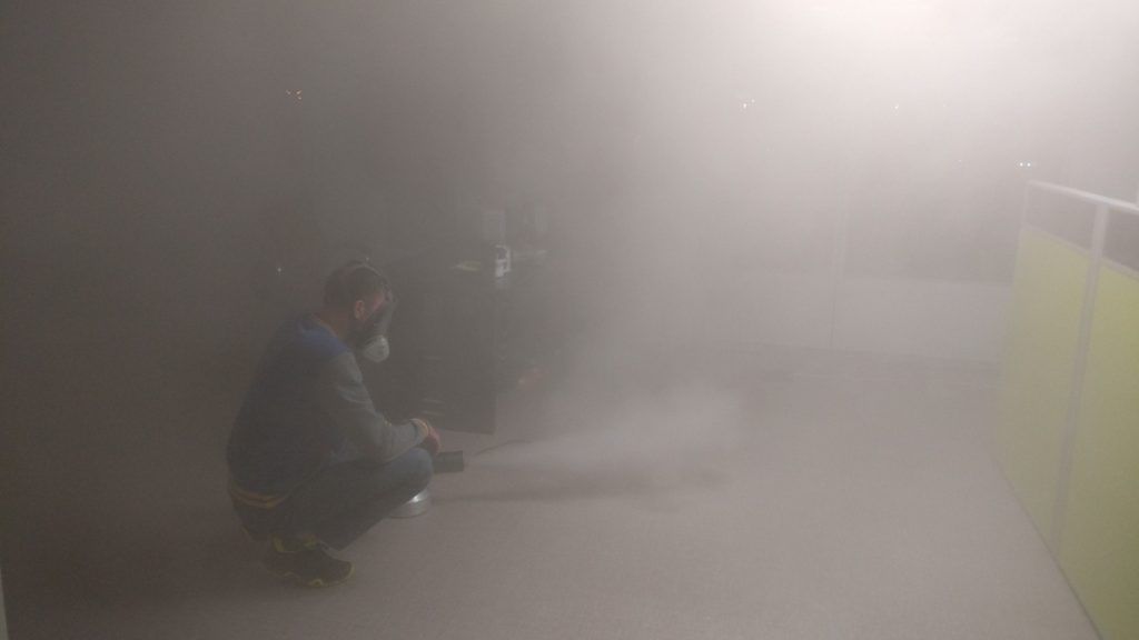 Сухой туман от запахов. Обработка сухим туманом в Самаре.